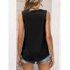 image:imageANRABESS Women Summer Lace Tank Tops 2026 Summer Sleeveless Loose Fit Curved Hem Flowy Shirts Dressy Casual Tunic BlouseBlack
