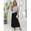 image:imageANRABESS Women Wool Blend Sweater Summer 2026 Short Sleeve V Neck Pullover Top Business Casual Outfit Beach Vacation ClothesGray