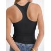 image:imageANRABESS Womens Double Lined Tank Top Racerback Basic Shirts Summer Fashion Clothing 2026Black