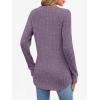 image:imageANRABESS Womens Henley Shirts Long Sleeve Tunic Tops 2025 Fall Fashion Outfits Ribbed Knit Sweaters Ladies Casual ClothesPurple