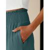 image:imageANRABESS Womens Maxi Skirts Elastic High Waist ALine Tiered Long Flowy Boho Skirts Summer Casual Beach amp Vacation WearLake