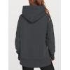 image:imageANRABESS Womens Oversized Hoodies Long Sleeve Fleece Side Slit Hooded Sweatshirts Pullover 2026 Fall Outfits Y2K ClothesDeep Grey