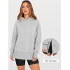 image:imageANRABESS Womens Oversized Hoodies Long Sleeve Fleece Side Slit Hooded Sweatshirts Pullover 2026 Fall Outfits Y2K ClothesLight Grey