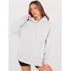 image:imageANRABESS Womens Oversized Hoodies Long Sleeve Fleece Side Slit Hooded Sweatshirts Pullover 2026 Fall Outfits Y2K ClothesWhite