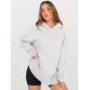 image:imageANRABESS Womens Oversized Hoodies Long Sleeve Fleece Side Slit Hooded Sweatshirts Pullover 2026 Fall Outfits Y2K ClothesWhite