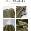 image:imageANRABESS Womens Pants Wide Leg Waffle Knit Casual Stretchy Work Dress Pants 2026 Pull on Business Slacks Trousers OutfitsPea Green