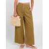 image:imageANRABESS Womens Wide Leg Barrel Jeans 2026 Fashion Spring Baggy High Waisted Trendy Cropped Flowy Denim Pants with PocketsCoffee
