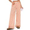 Orange White Plaid