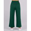 image:imageANRABESS Women 2 Piece Lounge Sets Summer Travel Sweat Outfits Short Sleeve Wide Leg Casual Matching Tracksuits ClothesDeep Green
