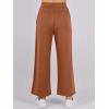 image:imageANRABESS Women 2 Piece Lounge Sets Summer Travel Sweat Outfits Short Sleeve Wide Leg Casual Matching Tracksuits ClothesRust