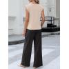 image:imageANRABESS Women 2 Piece Outfits Tank Top amp Palazzo Pants 2026 Summer Lounge Matching Sets Travel Vacation Beach ClothingAlmond