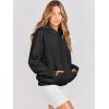 image:imageANRABESS Women Hoodies Oversized Fleece Long Sleeve Comfy Casual Basic Pullover Sweatshirts 2025 Fall Outfits Y2K ClothesBlack