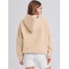 image:imageANRABESS Women Hoodies Oversized Fleece Long Sleeve Comfy Casual Basic Pullover Sweatshirts 2025 Fall Outfits Y2K ClothesDark Apricot