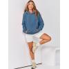 image:imageANRABESS Women Hoodies Oversized Fleece Long Sleeve Comfy Casual Basic Pullover Sweatshirts 2025 Fall Outfits Y2K ClothesDeep Blue
