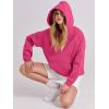 image:imageANRABESS Women Hoodies Oversized Fleece Long Sleeve Comfy Casual Basic Pullover Sweatshirts 2025 Fall Outfits Y2K ClothesHot Pink