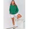 image:imageANRABESS Women Hoodies Oversized Fleece Long Sleeve Comfy Casual Basic Pullover Sweatshirts 2025 Fall Outfits Y2K ClothesMedium Green