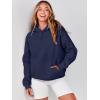 image:imageANRABESS Women Hoodies Oversized Fleece Long Sleeve Comfy Casual Basic Pullover Sweatshirts 2025 Fall Outfits Y2K ClothesNavy Blue