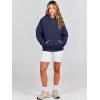 image:imageANRABESS Women Hoodies Oversized Fleece Long Sleeve Comfy Casual Basic Pullover Sweatshirts 2025 Fall Outfits Y2K ClothesNavy Blue