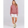 image:imageANRABESS Women Hoodies Oversized Fleece Long Sleeve Comfy Casual Basic Pullover Sweatshirts 2025 Fall Outfits Y2K ClothesPeach