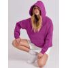 image:imageANRABESS Women Hoodies Oversized Fleece Long Sleeve Comfy Casual Basic Pullover Sweatshirts 2025 Fall Outfits Y2K ClothesPurple