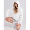 image:imageANRABESS Women Hoodies Oversized Fleece Long Sleeve Comfy Casual Basic Pullover Sweatshirts 2025 Fall Outfits Y2K ClothesWhite