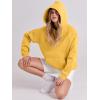 image:imageANRABESS Women Hoodies Oversized Fleece Long Sleeve Comfy Casual Basic Pullover Sweatshirts 2025 Fall Outfits Y2K ClothesYellow