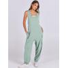 image:imageANRABESS Women Overalls Jumpsuits Loose Casual Dressy Sleeveless Baggy Harem Pants Romper Jumpers 2026 Trendy Summer OutfitsGrey Green