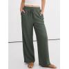 image:imageANRABESS Women Wide Leg Palazzo Pants 2026 Summer Casual Loose Elastic High Waisted Flowy Lounge Beach Trousers Work Outfits Army Green Medium