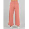 image:imageANRABESS Womens 2 Piece Outfits Summer Beach Vacation Clothes Spring Travel Airport Casual Wide Leg Pants Lounge SetsCoral