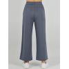 image:imageANRABESS Womens 2 Piece Outfits Summer Beach Vacation Clothes Spring Travel Airport Casual Wide Leg Pants Lounge SetsGrey Blue