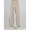image:imageANRABESS Womens 2 Piece Outfits Summer Beach Vacation Clothes Spring Travel Airport Casual Wide Leg Pants Lounge SetsLight Beige
