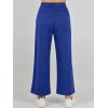 image:imageANRABESS Womens 2 Piece Outfits Summer Beach Vacation Clothes Spring Travel Airport Casual Wide Leg Pants Lounge SetsRoyal Blue