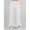 image:imageANRABESS Womens 2 Piece Outfits Summer Beach Vacation Clothes Spring Travel Airport Casual Wide Leg Pants Lounge SetsWhite
