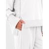 image:imageANRABESS Womens 2 Piece Outfits Sweatsuits Oversized Sweatshirts Barrel Pants Matching Lounge Sets 2025 Fall Travel ClothesWhite