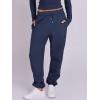 image:imageANRABESS Womens 2 Piece Sweatsuits Long Sleeve Tight Shirt Tops Joggers Fleece Sweatpants Sets 2025 Fall Sweat Lounge OutfitsNavy Blue