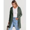 image:imageANRABESS Womens Cardigan Sweater Open Front Knit Long Coatigan Dressy Casual Jacket Coat 2025 Fall Outfits Classy ClothesArmy Green