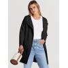 image:imageANRABESS Womens Cardigan Sweater Open Front Knit Long Coatigan Dressy Casual Jacket Coat 2025 Fall Outfits Classy ClothesBlack