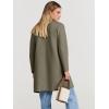 image:imageANRABESS Womens Cardigan Sweater Open Front Knit Long Coatigan Dressy Casual Jacket Coat 2025 Fall Outfits Classy ClothesOlive Green