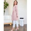 image:imageANRABESS Womens Cardigan Sweater Open Front Knit Long Coatigan Dressy Casual Jacket Coat 2025 Fall Outfits Classy ClothesPink