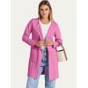 image:imageANRABESS Womens Cardigan Sweater Open Front Knit Long Coatigan Dressy Casual Jacket Coat 2025 Fall Outfits Classy ClothesRose