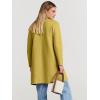 image:imageANRABESS Womens Cardigan Sweater Open Front Knit Long Coatigan Dressy Casual Jacket Coat 2025 Fall Outfits Classy ClothesYellow