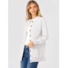 image:imageANRABESS Womens Cardigans 2026 Fall Dressy Casual Long Sleeve Crewneck Button Down Open Front Soft Knit Cardigan SweatersWhite