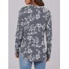 image:imageANRABESS Womens Long Sleeve Shirts 2026 Spring Fashion Dressy Casual Tops Trendy Henley Blouses Cute Work Outfits ClothesGrey White Floral