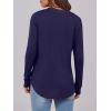 image:imageANRABESS Womens Long Sleeve Shirts 2026 Spring Fashion Dressy Casual Tops Trendy Henley Blouses Cute Work Outfits ClothesNavy Blue