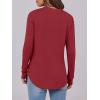 image:imageANRABESS Womens Long Sleeve Shirts 2026 Spring Fashion Dressy Casual Tops Trendy Henley Blouses Cute Work Outfits ClothesRed
