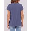 image:imageANRABESS Womens Tops Summer Cap Sleeve Basic Tee Shirts 2026 Trendy Loose Fit Casual Dressy Business Work Tshirts ClothesBlue Purple