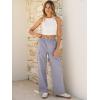 image:imageANRABESS Womens Wide Leg Scrub Cargo Pants High Waisted Lightweight Casual Relaxed Fit Pants 2026 Vacation Y2K StreetwearLight Grey