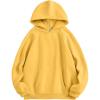 image:imageANRABESS Women Hoodies Oversized Fleece Long Sleeve Comfy Casual Basic Pullover Sweatshirts 2025 Fall Outfits Y2K ClothesYellow