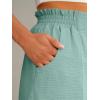 image:imageANRABESS Shorts for Women Summer Casual Elastic High Waisted Wide Leg Cute Dressy Beach Shorts 2026 Vacation Beach ClothesMint Green