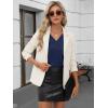 image:imageANRABESS Tank Top for Women Dressy Casual Business Work Blouses Sleeveless V Neck Textured Tops 2026 Spring Summer OutfitsNavy Blue